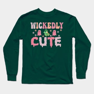 Wickedly Cute halloween Long Sleeve T-Shirt